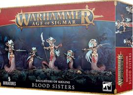 This multi-part plastic kit contains the components necessary to assemble 5 Blood Sisters. The Melusai Blood Sisters come as 100 components, and are supplied with 5 Citadel 40mm Round bases.This kit can optionally be used to assemble 5 Melusai Blood Stalkers.