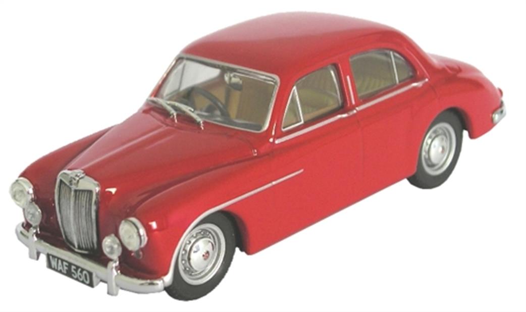 Oxford Diecast MGZ001 MGZA Magnette Red 1/43