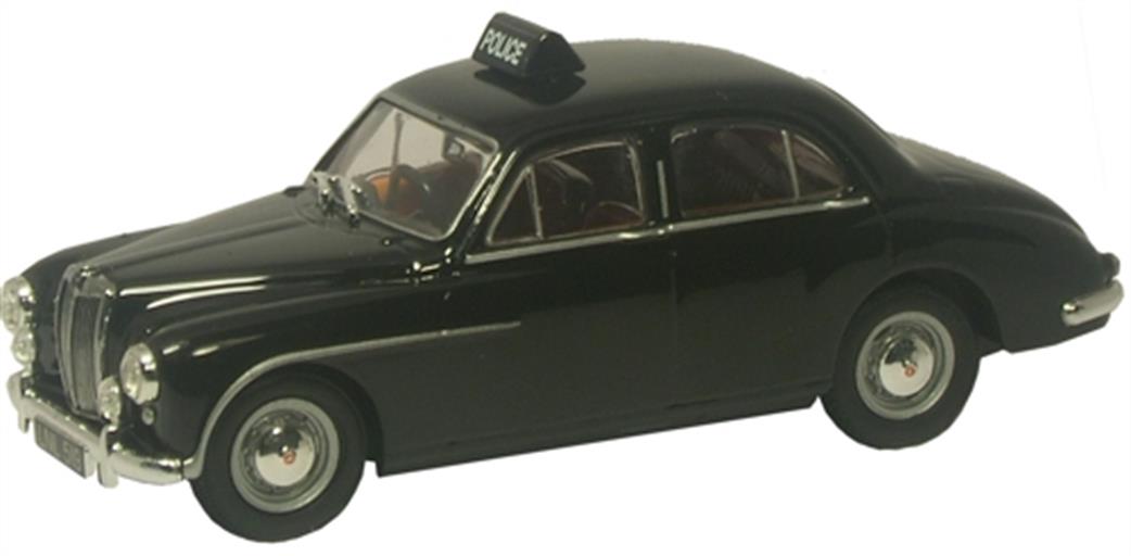 Oxford Diecast 1/43 MGZ003 Northumberland County Constabulary MGZA Magnette