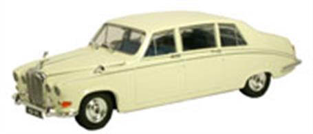 Oxford Diecast 1/76 Daimler DS420 Old English White Limousine 76DS001