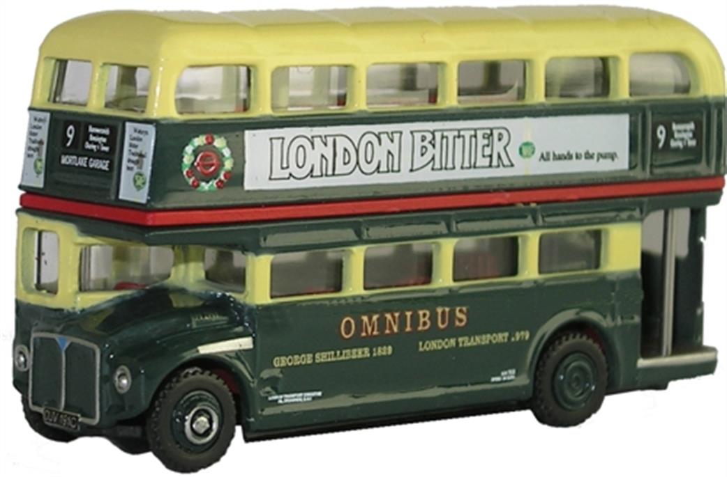 Oxford Diecast 1/148 NRM002 Shillibeer CUV 191C Routemaster Bus