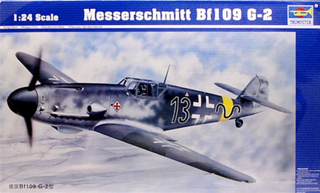 Trumpeter 1/24 02406 Messerschmitt 109G2 WW2 Fighter