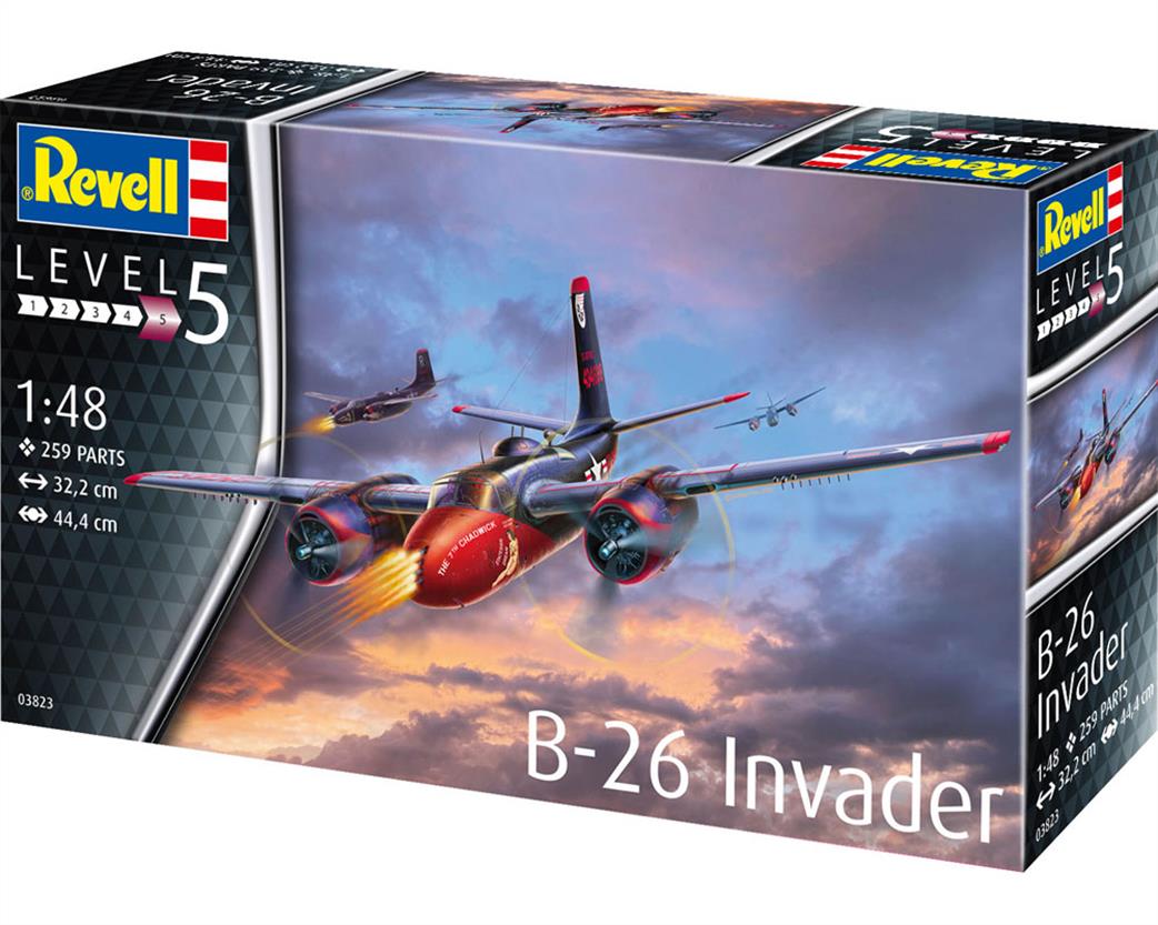 Revell 1/48 03823 B-26C Invader Aircraft Kit