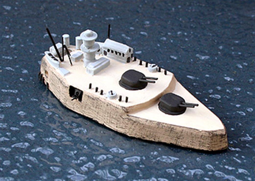 Coastlines CL-HM-A05 Fort Drum, the Concrete Battleship 1/1250