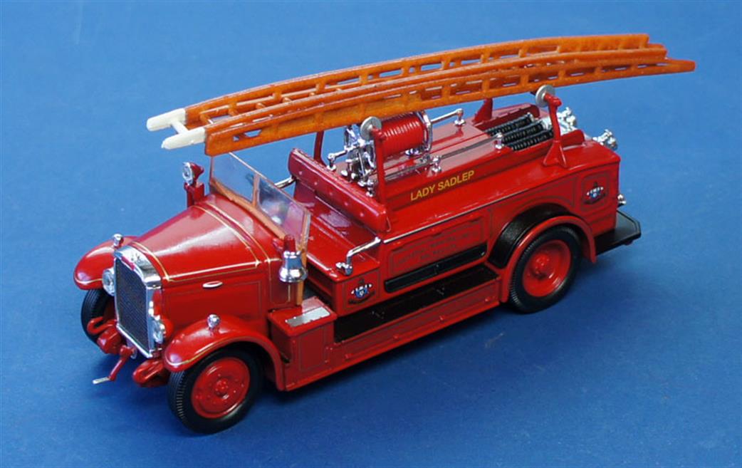 Signature Models 1/43 43009 Leyland FK-1 1934 Fire Engine Model