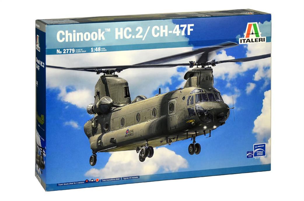 Italeri 1/48 2779 Chinook HC.2 / CH-47F Helicopter Kit