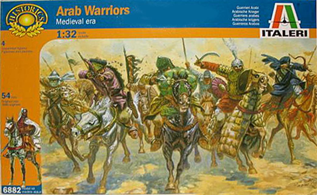 Italeri 1/32 6882 Medieval Arab Warriors Figure Set