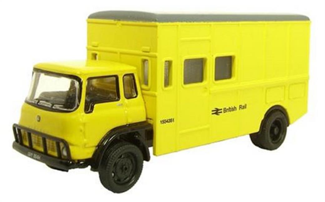Oxford Diecast 1/76 76TK002A Bedford TK British Rail Yellow Lorry Model Second Edition with BR Red Arrows