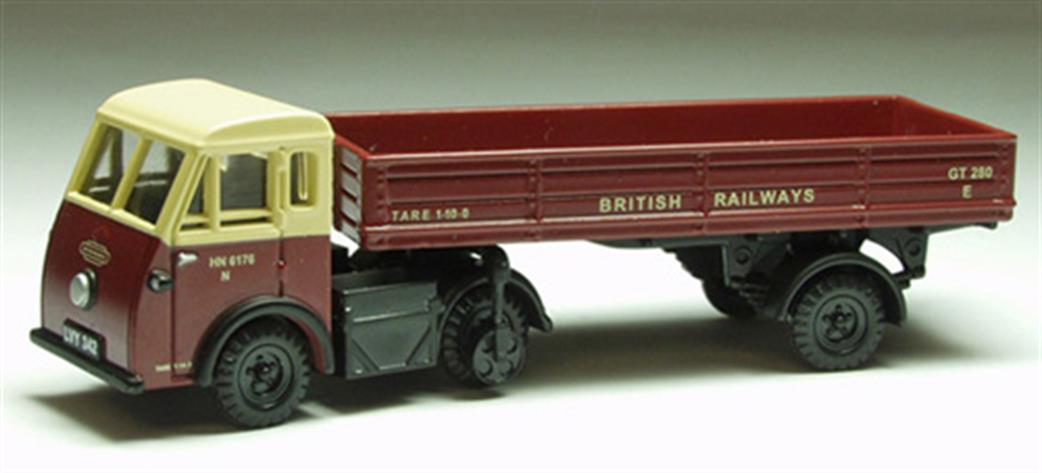 Classix Scenix EM76502 British Railways Jen-Tug Artic & dropside Trailer 1/76