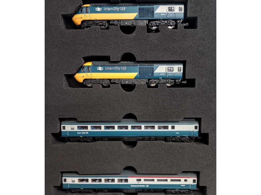 Dapol N 2D-019-013 BR Class 254 InterCity 125 HST Book Set Blue & Grey E43078 & E43079