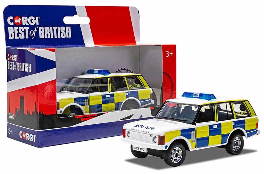 Corgi 1/36 GS82801 Best of British Range Rover Police Livery