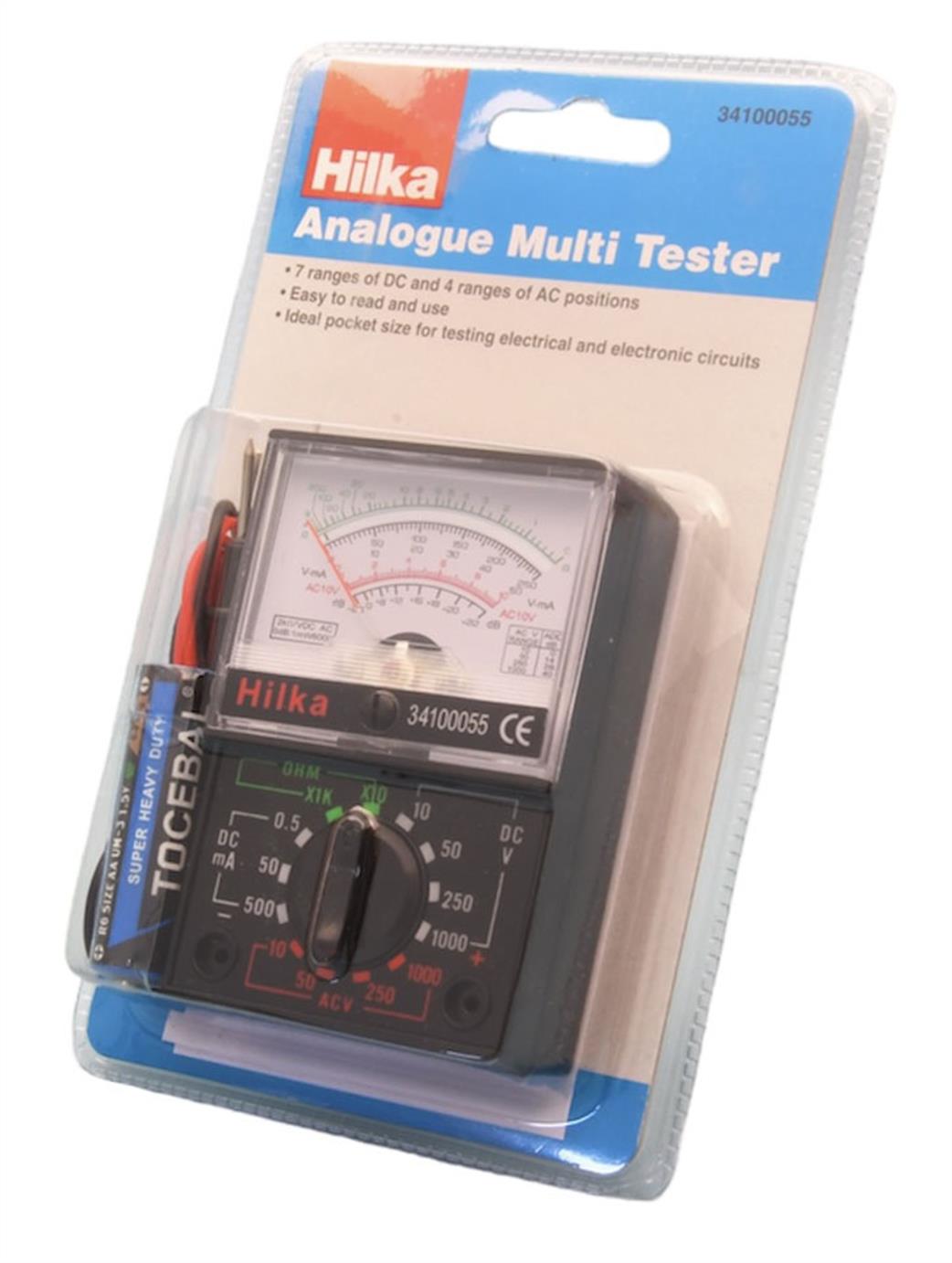 Expo  34100055 Hilka Analogue Multi Tester