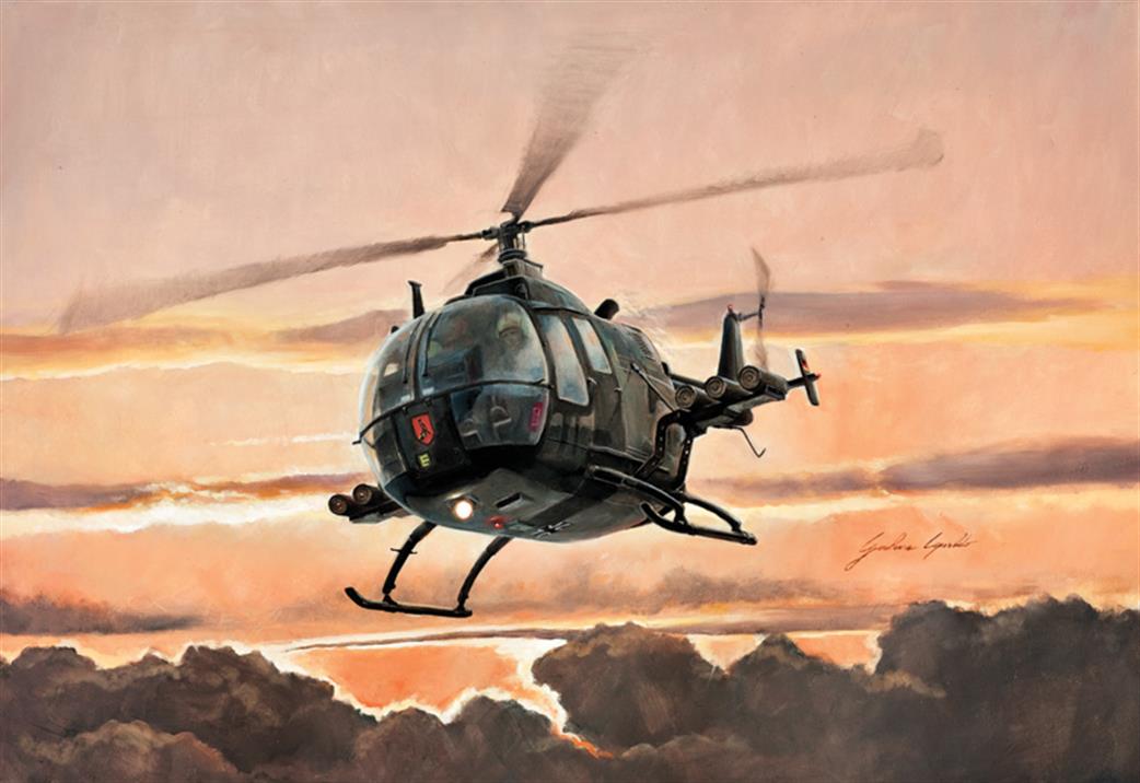 Italeri 1/48 2742 German BO 105 / PAH.1Helicopter
