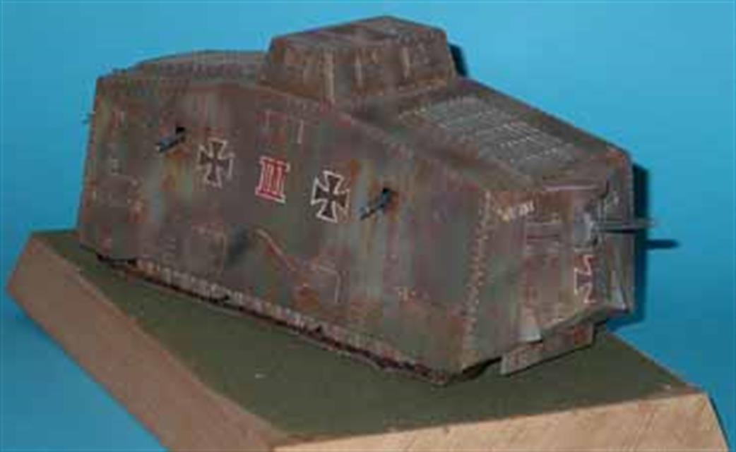 Tauro 1/35 TR101 A7V German WW1 Tank Sturmpanzerwagon