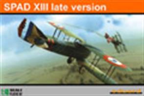 Brand new kit from Eduard of the well known WW1 fighter including options for 4 machines.