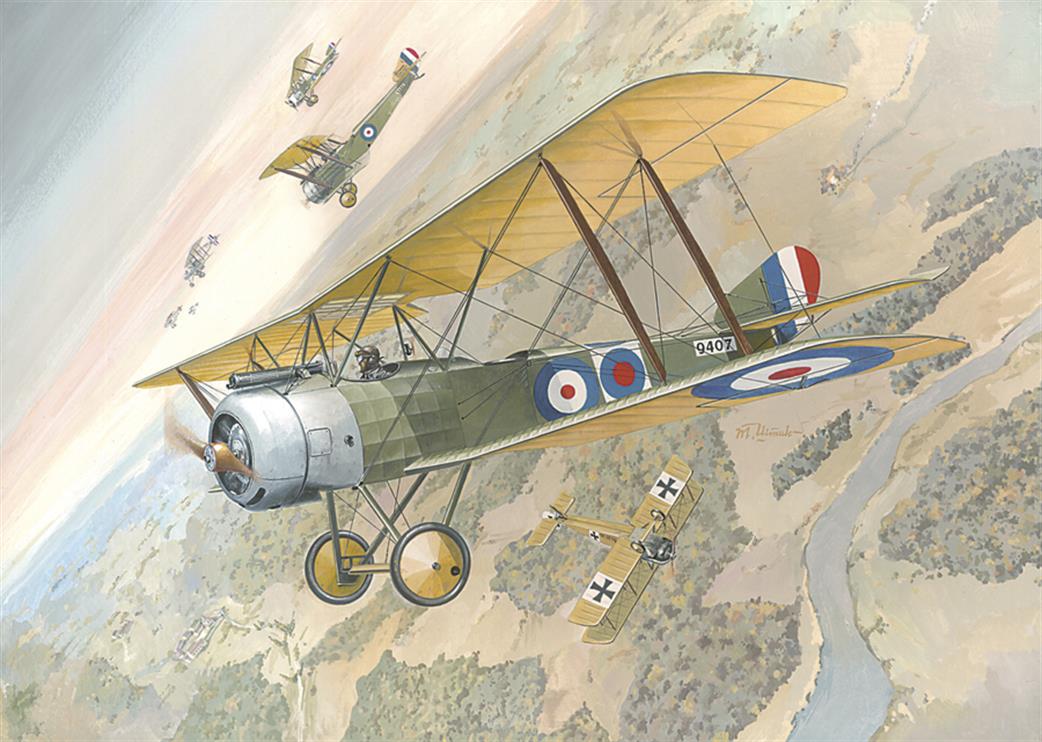 Roden 1/32 635 Sopwith 1 1/2 Strutter British WW1 Fighter Plastic Kit