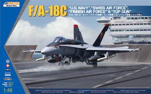 McDonnell-Douglas F/A-18C Hornet Decals for U.S. Navy, Swiss AirForce, Finnish AirForce &amp; Topgun