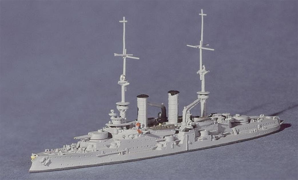 Navis Neptun 12N SMS Wettin, a German pre-Dreadnought Battleship, 1902 1/1250