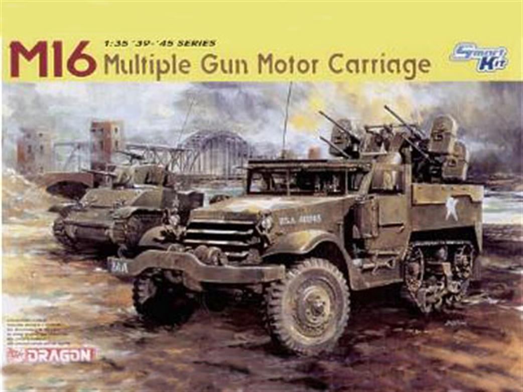 Dragon Models 1/35 6381 US M16 Mutiple Gun Motor Carriage Smart Kit