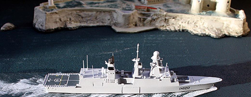 Klabautermann 1/1250 KLA-X4 Forbin, the lead ship of a modern French Destroyer class