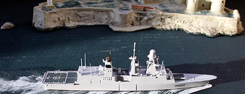 Klabautermann KLA-X4 Forbin, the lead ship of a modern French Destroyer class 1/1250