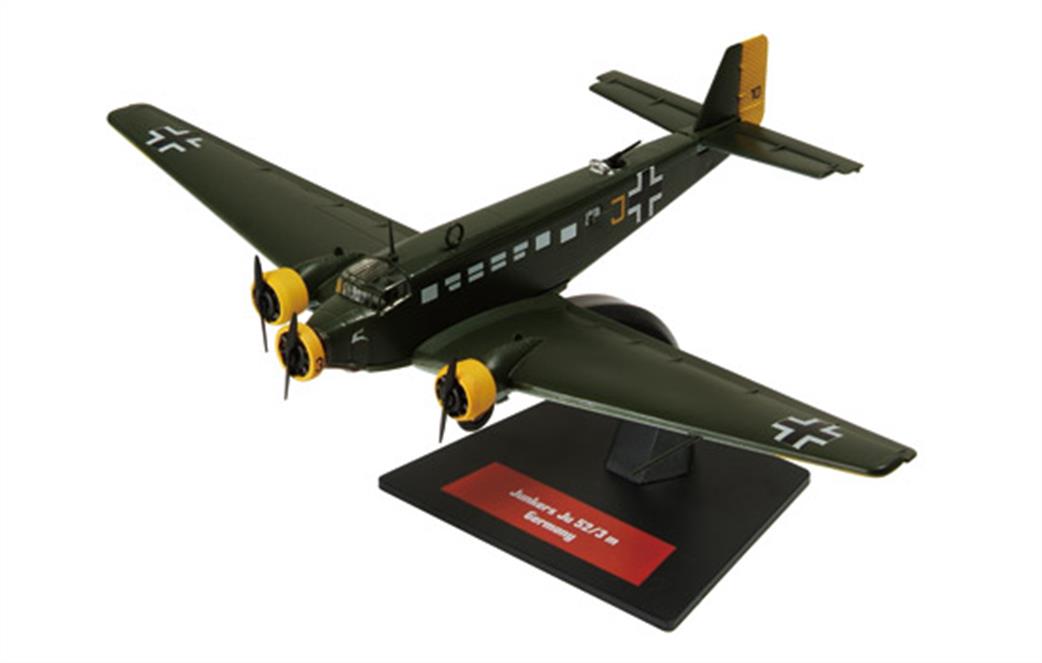 IXO 1/144 PIXJ8009 Luftwaffe Junkers Ju52/3M Aircraft Model