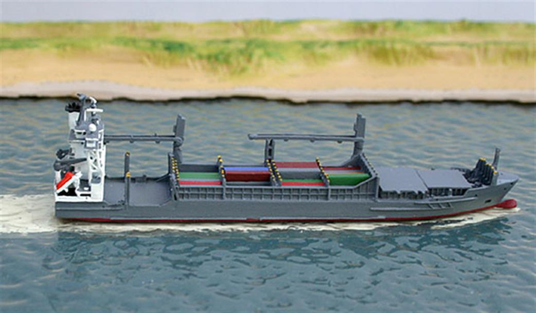 Rhenania 1/1250 RJ80An Analena, small container ship