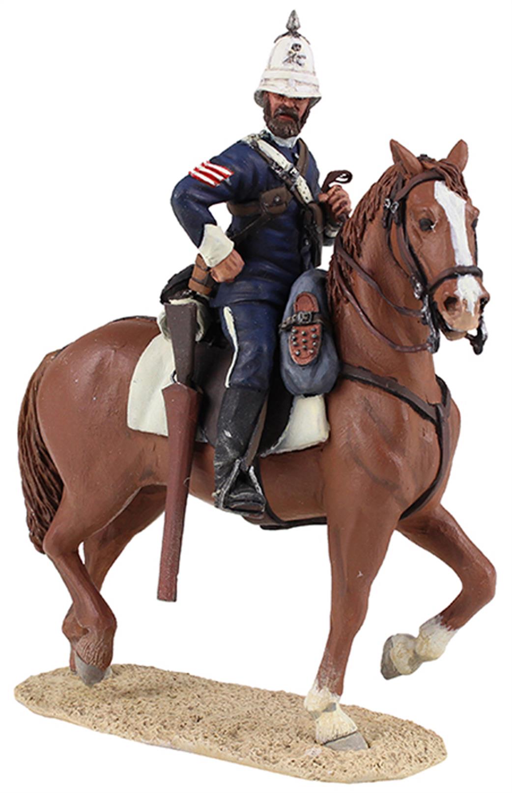 WBritain 20169 Natal Carbineer Sergeant mounted on horse from the Zulu Wars 1/30