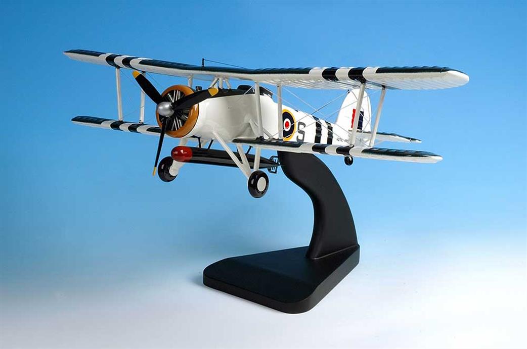 Bravo Delta 1/36 007 Fairey Swordfish Torpedo Bomber with Stand