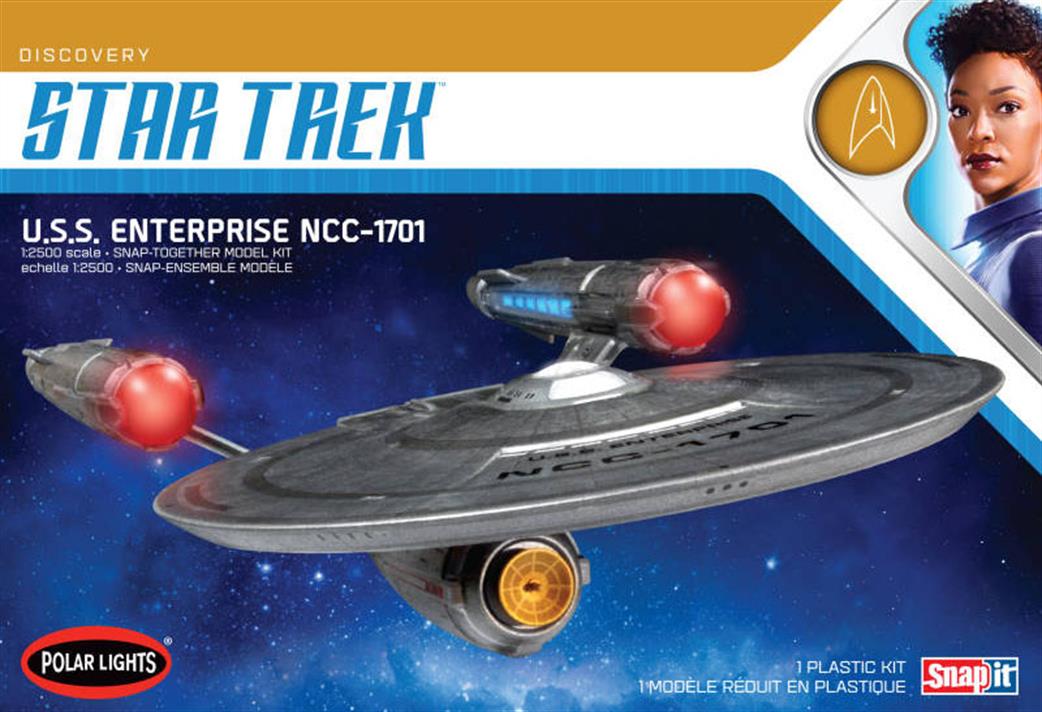 Polar Lights 1/2500 POL971 Star Trek Discovery USS Enterprise SNAP KIT