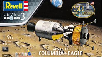 Revell 03700 Apollo 11 Columbia &amp; Eagle Gift Set