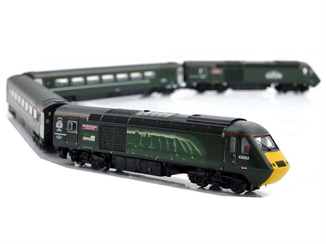 Dapol N GM2210301 GWR Castle InterCity 125 HST 4-Car Book Set GWR Green Livery Gaugemaster Collection