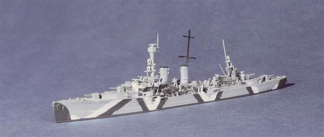 Navis Neptun 1/1250 T1045 KMS Emden, a Light Cruiser in camouflage, 1941