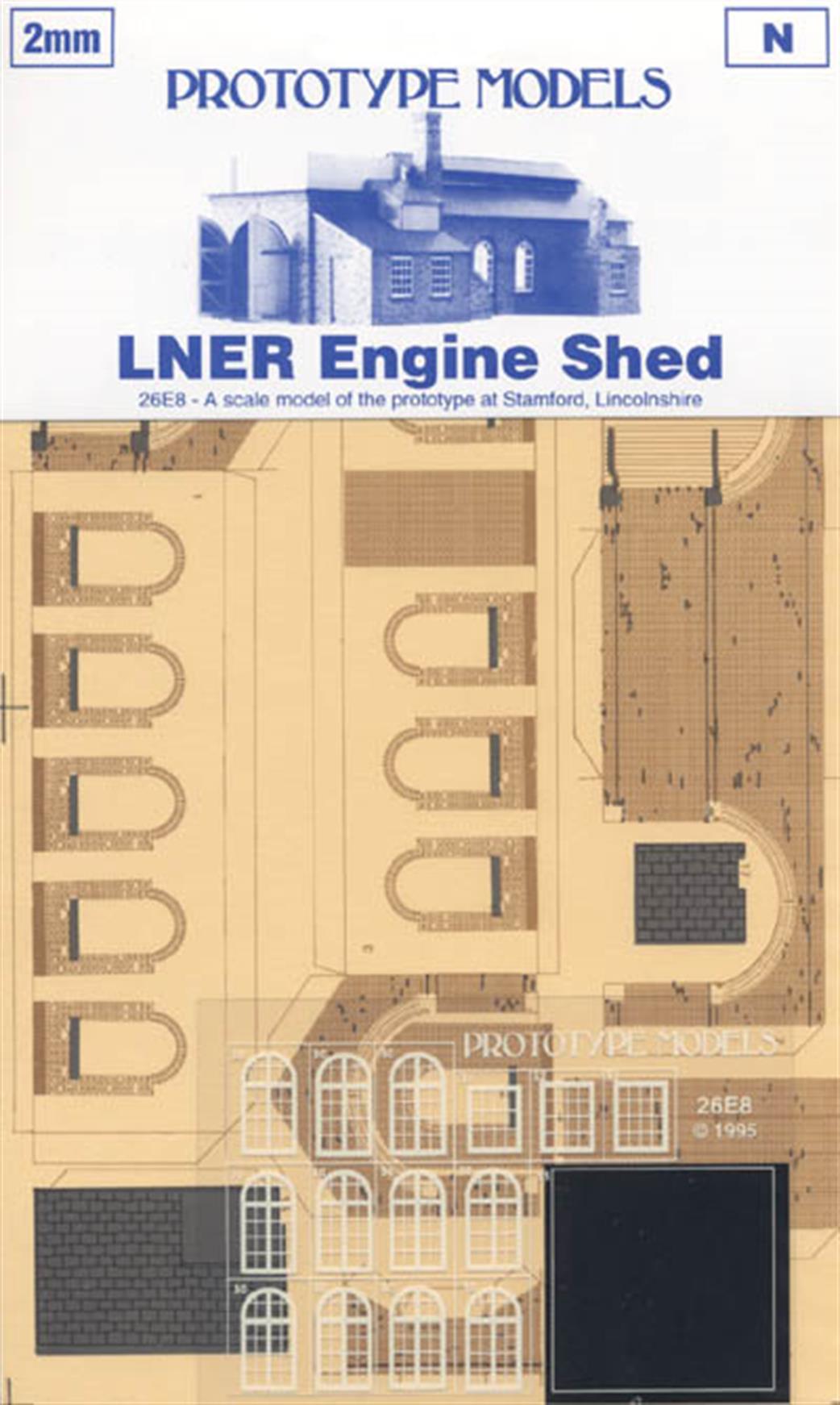 Prototype Models N 26E8 LNER Engine Shed