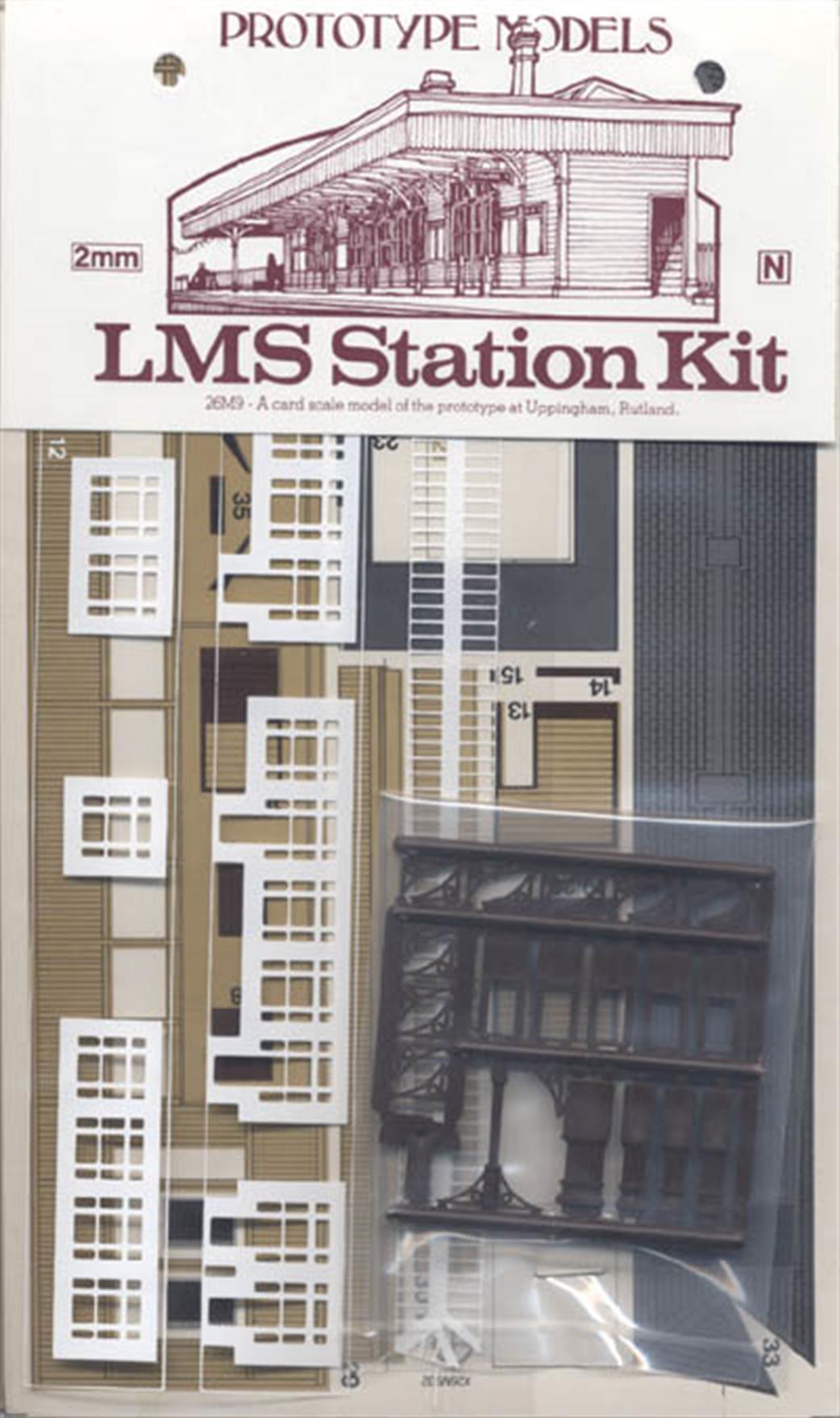 Prototype Models N 26M9 LMS Station Building
