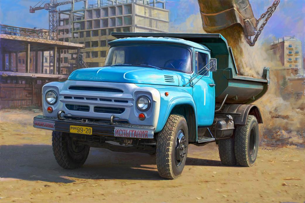 Zvezda 1/43 43004 Zil-130 Dump Truck