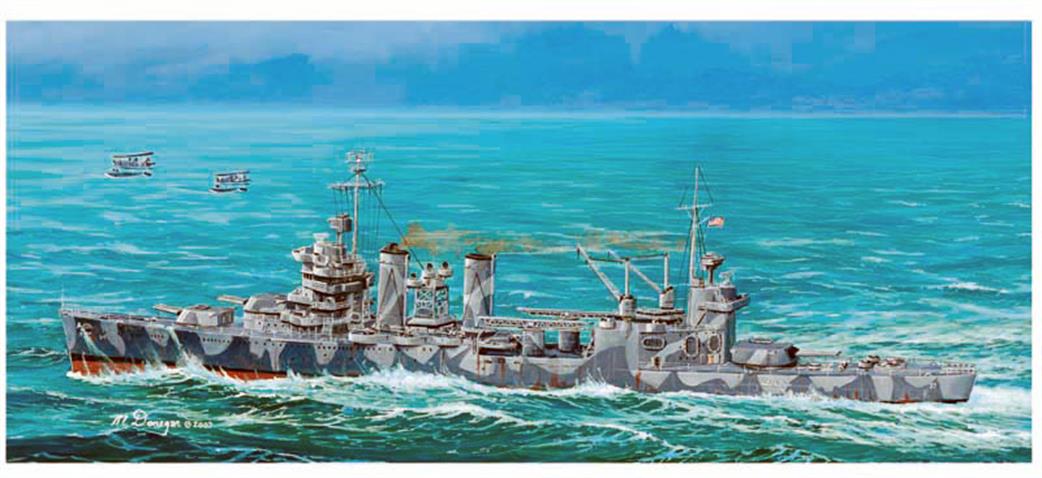Trumpeter 1/700 05745 USS Tuscaloosa CA-37