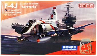 Fine Molds 1/72 US Navy F-4J Aardvark Special Limited Edition Plastic Model