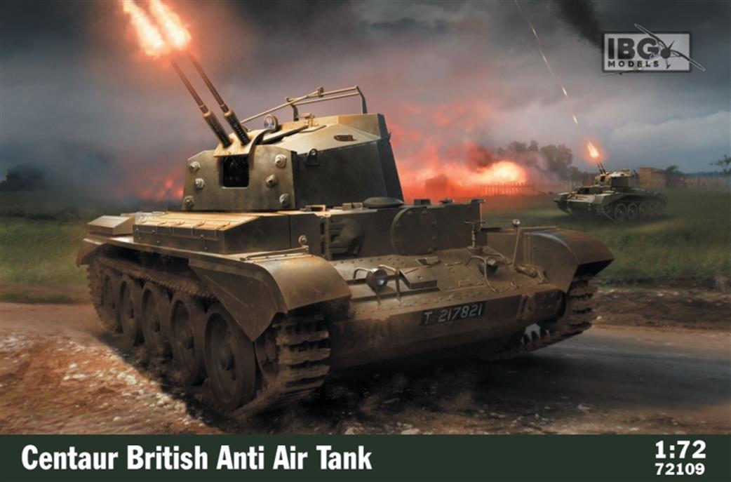 IBG Models 1/72 72109 Centaur AA British WW2 Anti Aircraft Tank Plastic Kit
