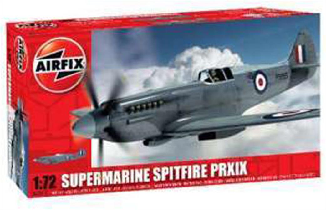 Airfix 1/72 A02017 Supermarine Spitfire PRXIX Phot Recon Aircraft Model