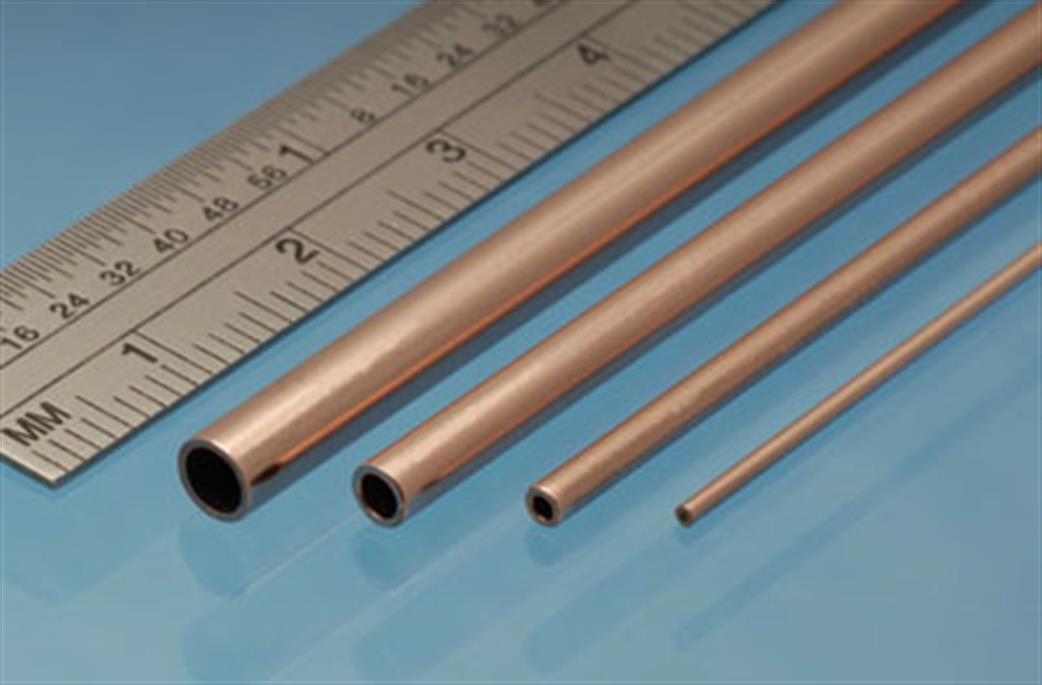 Albion Alloys  CT5M Copper Tube 5mm Pack Of 3