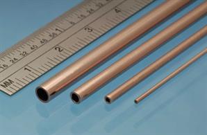 5mm diameter copper tube, wall thickness 0.45mm. Pack of 3 lengths each 305mm