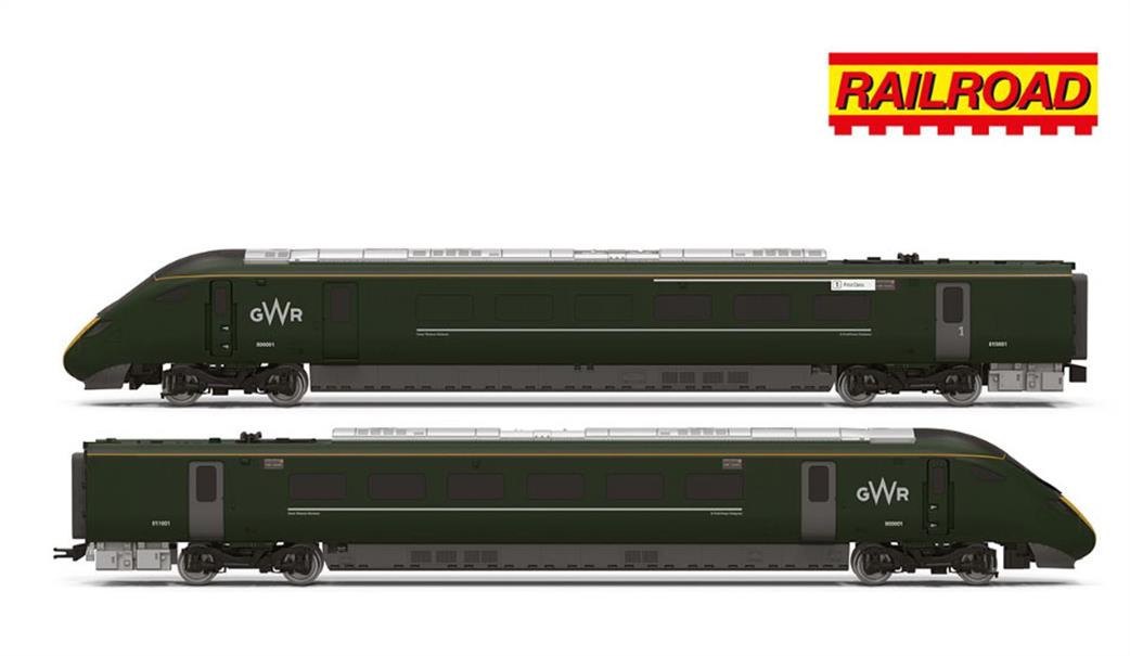 Hornby OO R30450 RailRoad GWR Class 800 Train Pack 800001