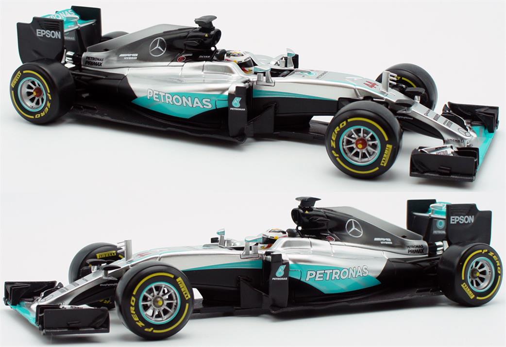 Burago 1/18 B18-18001 2016 Mercedes F1 W07 Formula One Diecast Car Model Hamilton