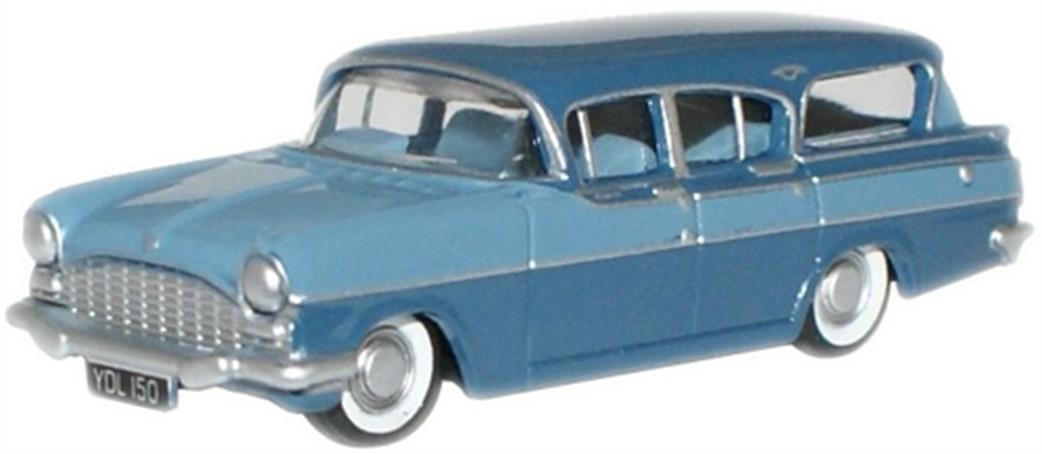 Oxford Diecast 1/76 76CFE002 Vauxhall PA Cresta Friary Estate Moonlight Blue/Bermuda Blue
