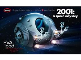 Moebius MMK2001-4 1/8th Eva Pod Space Odessey kit