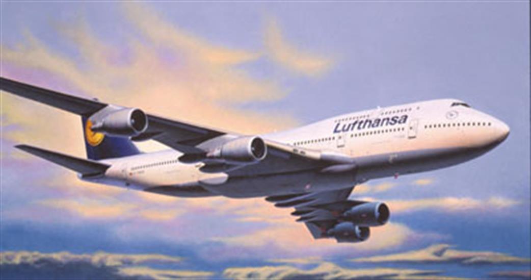 Revell 1/288 06641 Boeing 747 Lufthansa Snap Kit