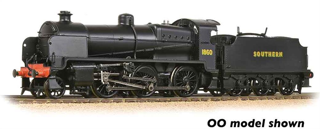 Graham Farish N 372-936 SR 1860 N Class 2-6-0 Mogul SR Black Sunshine Lettering