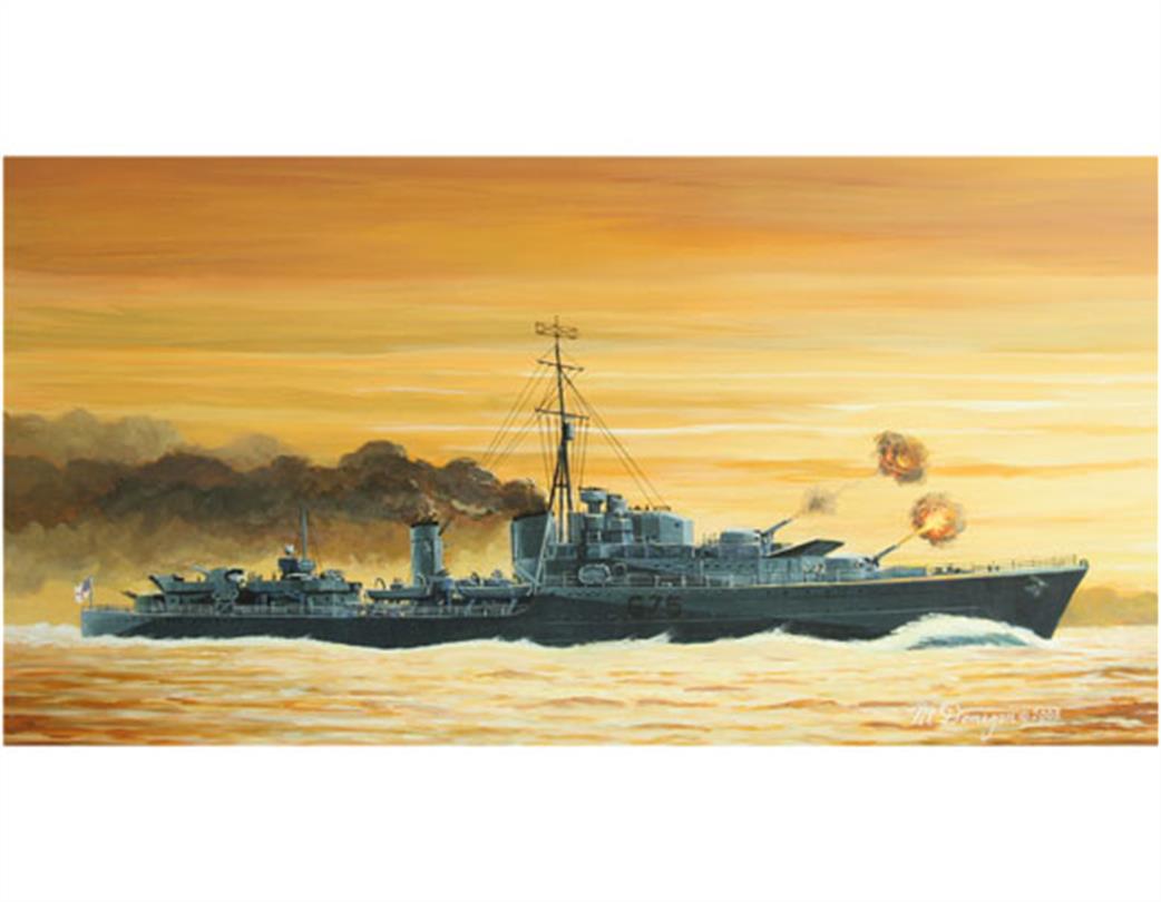 Trumpeter 05757 HMS Eskimo Tribal Class Destroyer WW2  1/700
