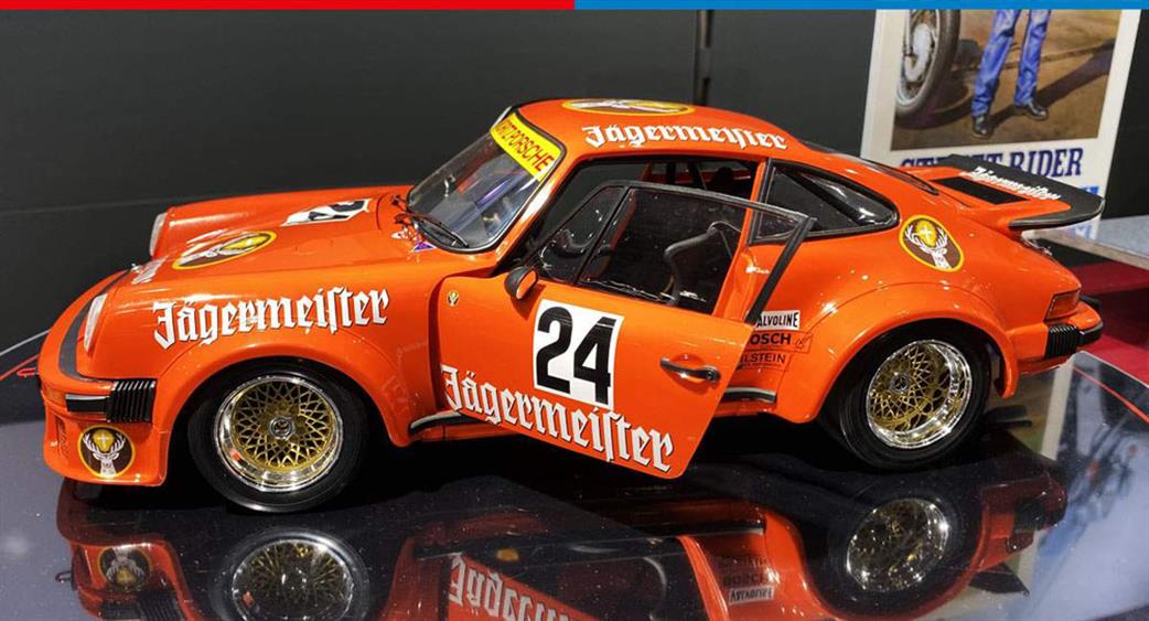 Tamiya 1/12 12055 Jagermeister Porsche 934 Turbo RSR Model with etched parts